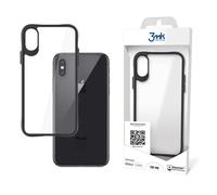 Coque smartphone 3MK Apple iPhone X/XS - Satin Armor - transparent/noir - TU