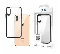 Coque Smartphone 3mk Apple Iphone Xs Max - Satin Armor - Transparent/Noir - Tu