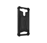 Coque Smartphone 4.7'' à 5'' Souple Coins Bumper Portecarte Amovible Noir