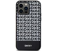 DKNY Coque de protection pour iPhone 15 Pro Max Bande inférieure MagSafe Noir