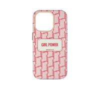 Coque smartphone John Hatter Girl Power iPhone 14 Pro Rose TU