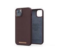 Coque smartphone vÃ©ritable cuir NJORD iPhone 14 Plus Marron TU