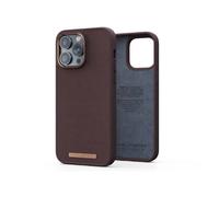 Coque smartphone vÃ©ritable cuir NJORD iPhone 14 Pro Max Marron TU