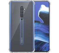 Coque Smartphonica pour Oppo Reno 2 Transparent antichoc - Coque arrière TPU SIlicone antichoc avec Bumper Transparent