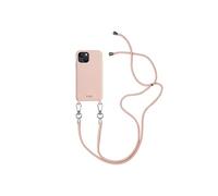 COQUE SMOOTHIE CORD ROSE IPHONE 13