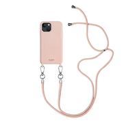 COQUE SMOOTHIE CORD ROSE IPHONE 13