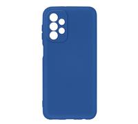 Coque Soft-Touch pour Galaxy A23 5G en Silicone Semi-rigide Antidérapant Bleu