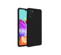 Coque Pour Samsung Galaxy A41 Silicone Semi-rigide Finition Soft Touch Noir