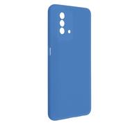 Coque Soft-Touch pour Oppo A74 en Silicone Semi-rigide Antidérapant Bleu