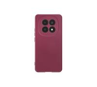 Avizar Coque Soft-Touch pour Redmi Note 15 5G en Silicone Anti-dérapant Bordeaux