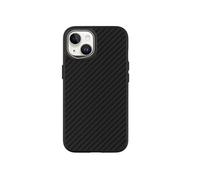 Coque Solidsuit pour iPhone 15 Plus en Fibre Carbone Antichoc et Résistante Noir