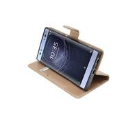- Coque Sony Xperia XA2 Ultra, XA2 Ultra Dual (2018) Etui Portefeuille Housse PU Cuir Porte-Cartes Support Stand, Or / Doré [Dimensions PRECISES