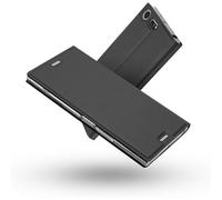 Coque Sony Xperia Xz Premium, Ultra Mince En Cuir Pu Premium Housse À Rabat Portefeuille Coque Étui De Bumper Folio À Clapet Avec [Fermoir Magnétique] Pour Sony Xperia Xz Premium ([WKE04201]