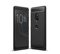 Coque Sony Xperia Xz3, Cruzerlite Absorption des Chocs en Fibre de Carbone étui Fin pour Sony Xperia Xz3 Noir