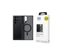 Coque Souple - 3MK PROTECTION - Galaxy S22 Ultra 5G - Couleur Fumée - Compatible MagSafe - Antirayures