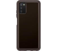 Coque Souple Claire Officielle Samsung Galaxy A03s - Noire - Neuve