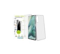 Coque souple de protection + lot de 2 verre trempé pour oppo a15 6. 52"
