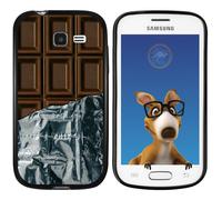 Coque Souple en gel noir pour Galaxy Trend Lite avec impression Motifs tablette