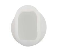 Coque souple en silicone pour appareil photo Speedlite - Diffuseur de 12 x 7 cm pour MagMod, Godox V1 et flash modulaire, blanc