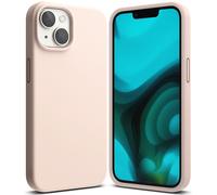 Coque souple en silicone pour iPhone 14 Plus 6,7'' SILICONE ROSE SABLE