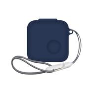 Coque souple en silicone pour Nothing Ear 3 avec lanière et écouteurs sans fil (bleu)