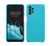 kwmobile Housse Compatible avec Samsung Galaxy A32 5G Coque - Housse de téléphone Protection Souple en TPU Silicone - Cool Glacier
