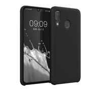 kwmobile Housse Compatible avec Samsung Galaxy A40 Coque - Housse de téléphone Protection Souple en TPU Silicone - Noir
