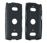 caseroxx Housse de protection TPU compatible avec Crosscall Core-X5, étui en caoutchouc pour téléphone portable noir