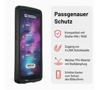 caseroxx TPU-Housse en Noir pour Crosscall Stellar-M6 / M6E - Protection ajustée