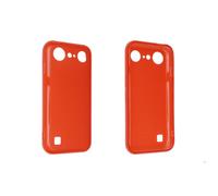 caseroxx Housse de protection TPU compatible avec Doro Aurora A10/A11, étui en caoutchouc pour portable rouge