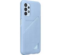 Coque Souple et Ultra fine Samsung pour Galaxy A13 4G avec porte-carte intégré Bleu