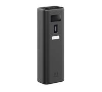 Coque souple imperméable en silicone pour téléphone portable Power Plus - Anti-rayures - Couverture complète - Noir