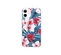 Coque souple pour iPhone 12 et 12 Pro Design Flower Case Crong Multicolore