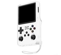 Coque souple pour R36S - 13 x 8,3 x 2,3 cm - Coque en TPU - Résistante aux chocs - Lavable - Avec lanière - Coque de protection transparente pour voyage et jeux vidéo