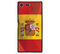 Coque Souple Pour Sony Xperia Xz Premium Avec Impression Motifs Drapeau De L'esp