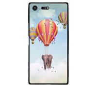 Coque Souple Pour Sony Xperia Xz Premium Avec Impression Motifs Éléphant Dans