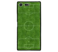 Coque Souple Pour Sony Xperia Xz Premium Avec Impression Motifs Terrain De Footb