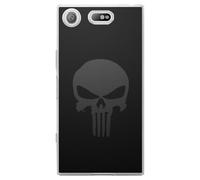 Coque Souple Pour Sony Xperia Xz1 Compact Avec Impression Motifs Tête De Mort S