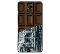 Coque Souple Pour Wiko Tommy 2 Avec Impression Motifs Tablette De Chocolat