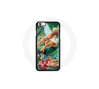 Coque Souple - Tarzan - Iphone 4 - Noir - Motif Unique - Protection Optimale