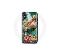 Coque Souple - Tarzan - Iphone XS Max - Noir - 1999