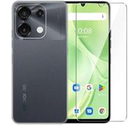 Coque Souple Tpu Transparente Pour Umidigi G9t + Verre Trempé Écran - Protection Anti-Chocs, Découpes Précises, Bords Surélevés, Revêtement Oléophobe