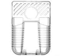 Coque souple transparente en TPU pour console de jeu Anbernic RG406V avec découpes précises, protection contre les chutes et prise en main antidérapante confortable pour une longue durée (transparent)