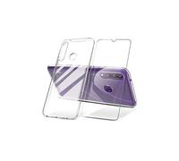 Coque souple transparente pour huawei y6p + verre trempé
