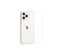 Coque souple + verre trempé iPhone 13 Pro - MYWAY - Starter Pack - Blanc - Mixte - Adulte