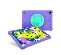 SMART PRODUCTS CONNECTION Étui SPC Gravity 10,1” pour enfants – Anneau pivotant Violet/Turquoise