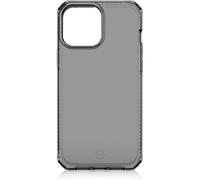 ITSKINS Coque de protection Spectrum Clear pour iPhone 13 Pro Max/12 Pro Max – Gris anthracite