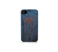 Coque Spiderman pour iPhone 4 & 4S, Logo Fond Bleu