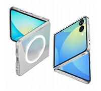 Coque - SPIGEN - Airskin MagSafe - Transparent/Blanc - Extrêmement fine - Compatible Samsung Galaxy Z Flip 7