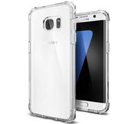 Coque Spigen Crystal Shell Pour Galaxy S7 Edge Transparente